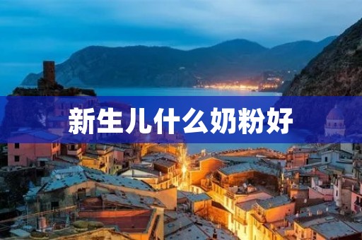 新生儿什么奶粉好