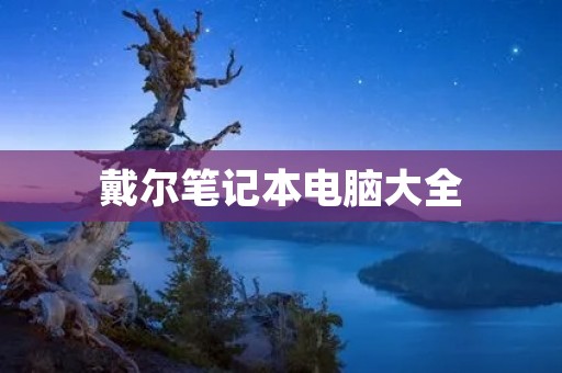戴尔笔记本电脑大全:全面评测与推荐 戴尔笔记本电脑大全:全面评测与推荐
