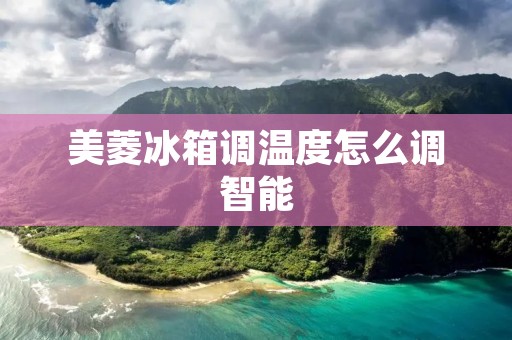 美菱冰箱调温度怎么调智能