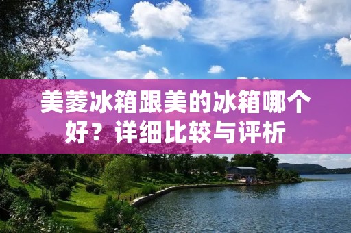 美菱冰箱跟美的冰箱哪个好？详细比较与评析