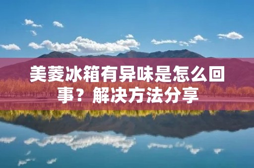 美菱冰箱有异味是怎么回事?解决方法分享 美菱冰箱有异味是怎么回事?解决方法分享