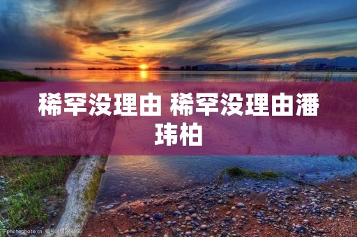稀罕没理由 稀罕没理由潘玮柏