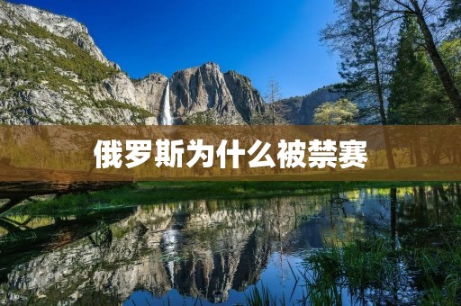 俄罗斯为什么被禁赛