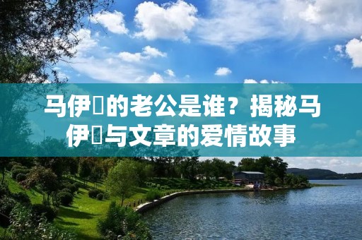马伊琍的老公是谁?揭秘马伊琍与文章的爱情故事 马伊琍的老公是谁?揭秘马伊琍与文章的爱情故事