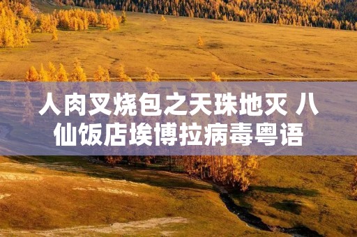人肉叉烧包之天珠地灭 八仙饭店埃博拉病毒粤语