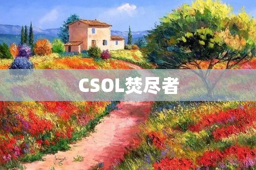 CSOL焚尽者：绝对力量的代名词