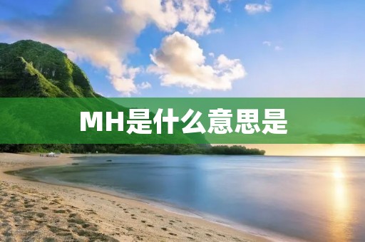 MH是什么意思是 MH是什么意思是