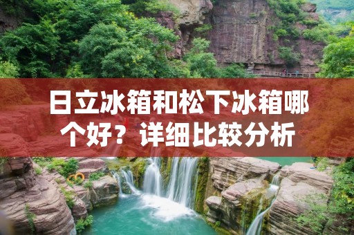 日立冰箱和松下冰箱哪个好？详细比较分析