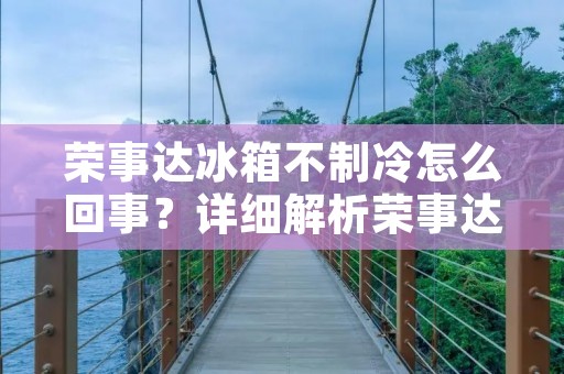 荣事达冰箱不制冷怎么回事?详细解析荣事达冰箱不制冷的原因及解决方法 荣事达冰箱不制冷怎么回事?详细解析荣事达冰箱不制冷的原因及解决方法
