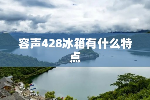 容声428冰箱有什么特点 容声428冰箱有什么特点