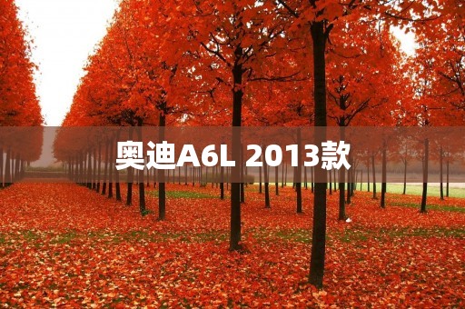 奥迪A6L 2013款:豪华与性能的完美结合 奥迪A6L 2013款:豪华与性能的完美结合