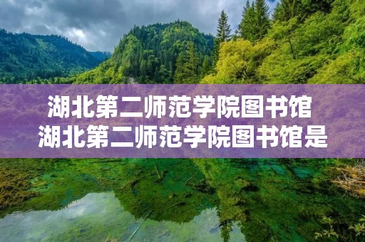 湖北第二师范学院图书馆 湖北第二师范学院图书馆是湖北最大的图书馆吗