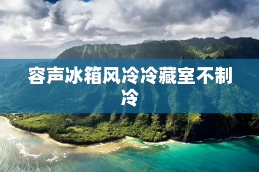 容声冰箱风冷冷藏室不制冷:可能的原因和解决方法 容声冰箱风冷冷藏室不制冷:可能的原因和解决方法