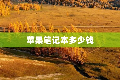 苹果笔记本多少钱