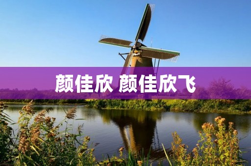颜佳欣 颜佳欣飞
