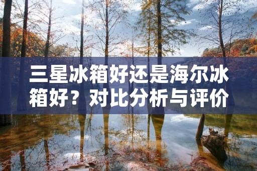 三星冰箱好还是海尔冰箱好？对比分析与评价