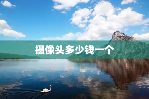 摄像头多少钱一个