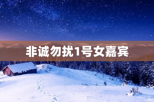 非诚勿扰1号女嘉宾：她的故事与魅力
