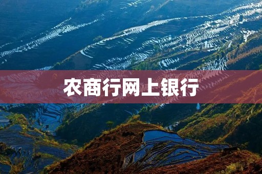 农商行网上**:实现便捷金融服务的新选择 农商行网上**:实现便捷金融服务的新选择