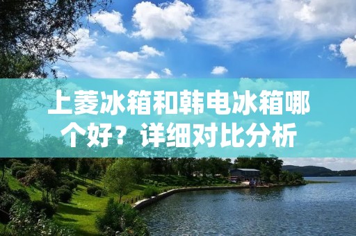 上菱冰箱和韩电冰箱哪个好？详细对比分析