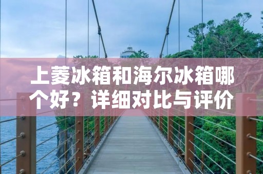 上菱冰箱和海尔冰箱哪个好？详细对比与评价