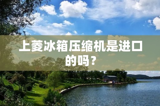 上菱冰箱压缩机是进口的吗？