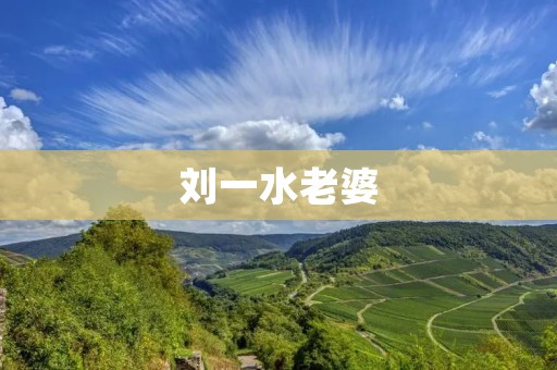 刘一水老婆:优雅与智慧的完美结合 刘一水老婆:优雅与智慧的完美结合