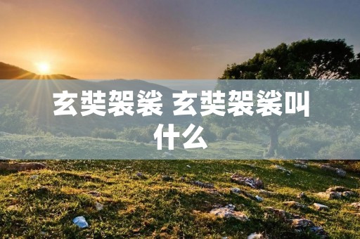 玄奘袈裟 玄奘袈裟叫什么