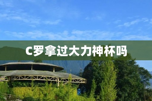 C罗拿过大力神杯吗