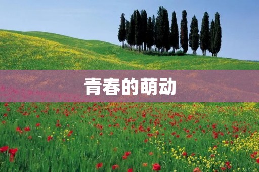 青春的萌动：探寻内心的蓬勃生机