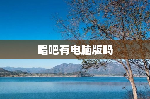 唱吧有电脑版吗