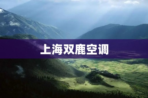 上海双鹿空调：为您带来舒适与健康的空气体验