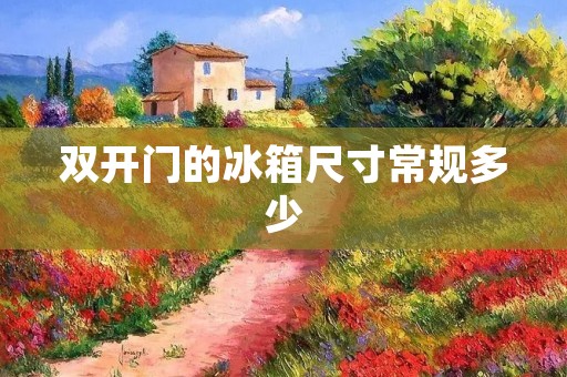 **门的冰箱尺寸常规多少 **门的冰箱尺寸常规多少