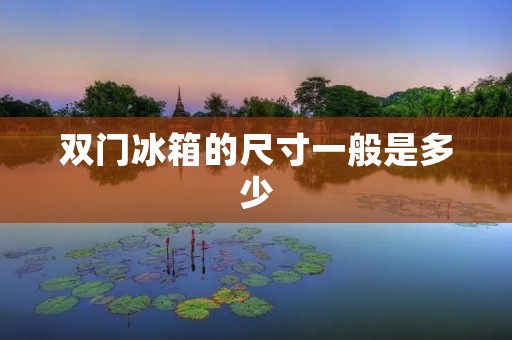 双门冰箱的尺寸一般是多少 双门冰箱的尺寸一般是多少