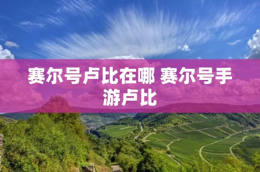 赛尔号卢比在哪 赛尔号手游卢比