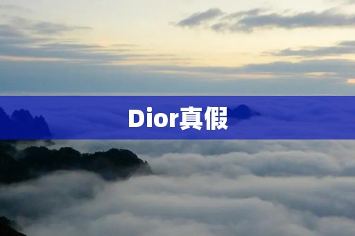 Dior真假：如何辨别Dior产品的真伪？