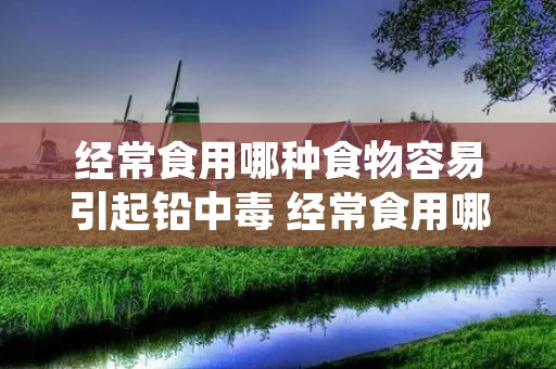 经常食用哪种食物容易引起铅中毒 经常食用哪种食物容易引起铅中毒aa茶叶蛋必送花 经常食用哪种食物容易引起铅中毒 经常食用哪种食物容易引起铅中毒aa茶叶蛋必送花
