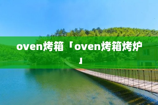 oven烤箱「oven烤箱烤炉」