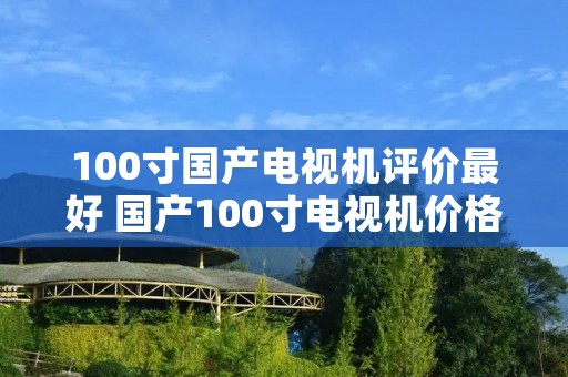 100寸国产电视机评价最好 国产100寸电视机价格