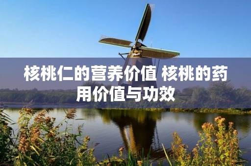 核桃仁的营养价值 核桃的药用价值与功效