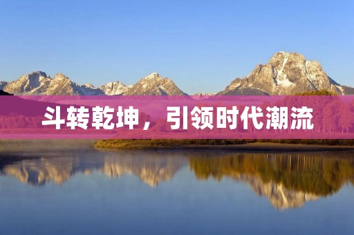 斗转乾坤，引领时代潮流