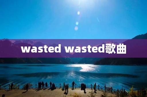 wasted wasted歌曲