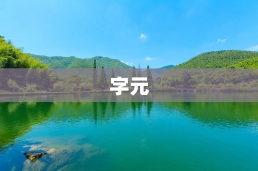 字元:探寻中文字符的美与哲学
