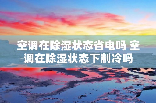 空调在除湿状态省电吗 空调在除湿状态下制冷吗 空调在除湿状态省电吗 空调在除湿状态下制冷吗