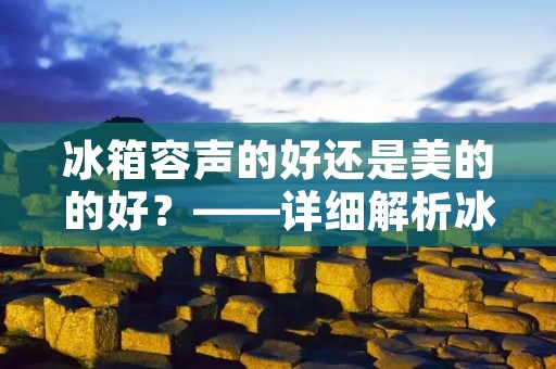 冰箱容声的好还是美的的好?——详细解析冰箱容声对用户体验的影响 冰箱容声的好还是美的的好?——详细解析冰箱容声对用户体验的影响