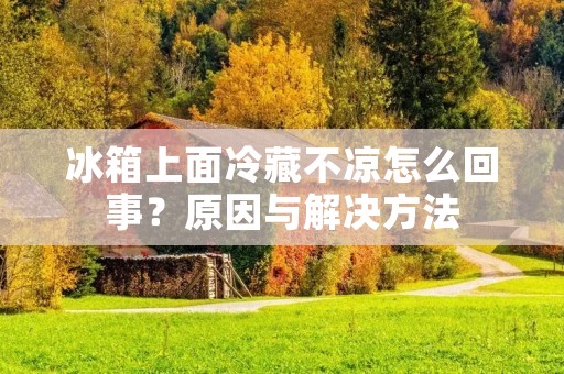 冰箱上面冷藏不凉怎么回事?原因与解决方法 冰箱上面冷藏不凉怎么回事?原因与解决方法