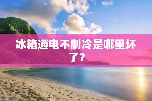 冰箱通电不制冷是哪里坏了? 冰箱通电不制冷是哪里坏了?
