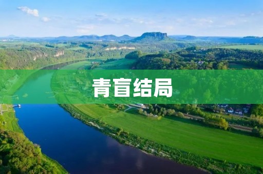 青盲结局:一段令人心碎的爱情故事