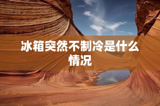 冰箱突然不制冷是什么情况 冰箱突然不制冷是什么情况