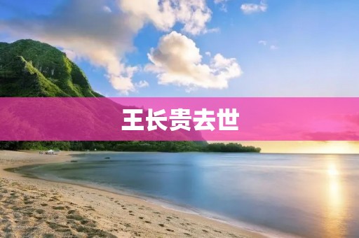 王长贵去世:华夏音乐界失去一位伟大的艺术家
